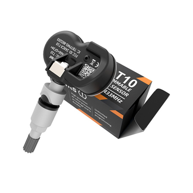 УНИВЕРСАЛЬНЫЙ ДАТЧИК TPMS FOXWELL T10 C МЕТАЛЛИЧЕСКИМ КЛАПАНОМ