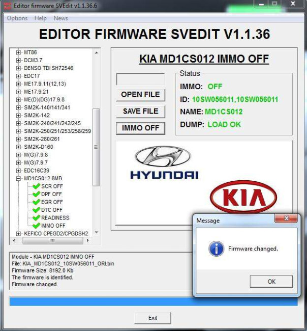 MODULE IMMO OFF MD1CS012 TDI HYUNDAI KIA MODULE IMMO OFF MD1CS012 TDI HYUNDAI KIA