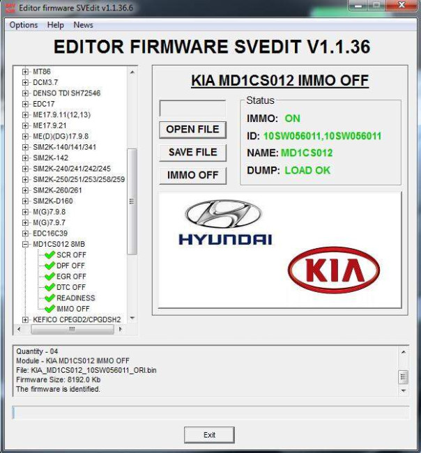 MODULE IMMO OFF MD1CS012 TDI HYUNDAI KIA MODULE IMMO OFF MD1CS012 TDI HYUNDAI KIA