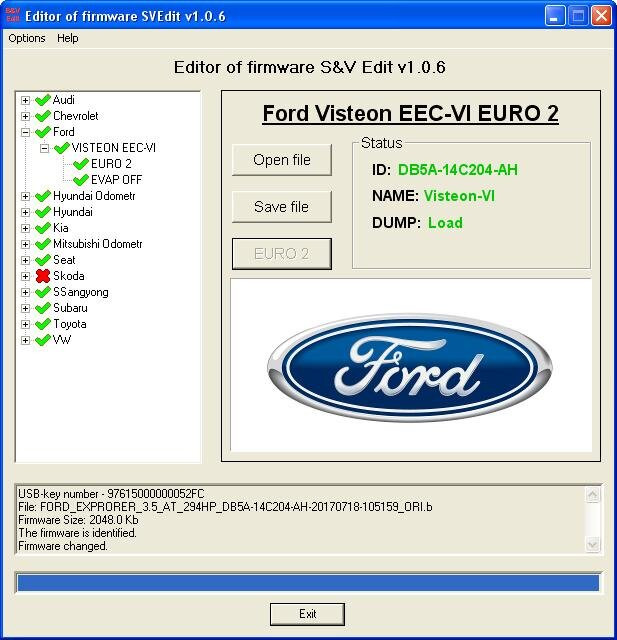 MODULE FORD VISTEON ECC-VI EURO2