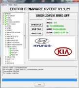 MODULE IMMO OFF SIM2K-250/251 HYUNDAI KIA