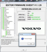 VOLVO VISTEON ESU-121/411/417 CHECKSUM