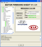 MODULE VIN CHANGE ME(D)(DG)17.9.8 HYUNDAI KIA