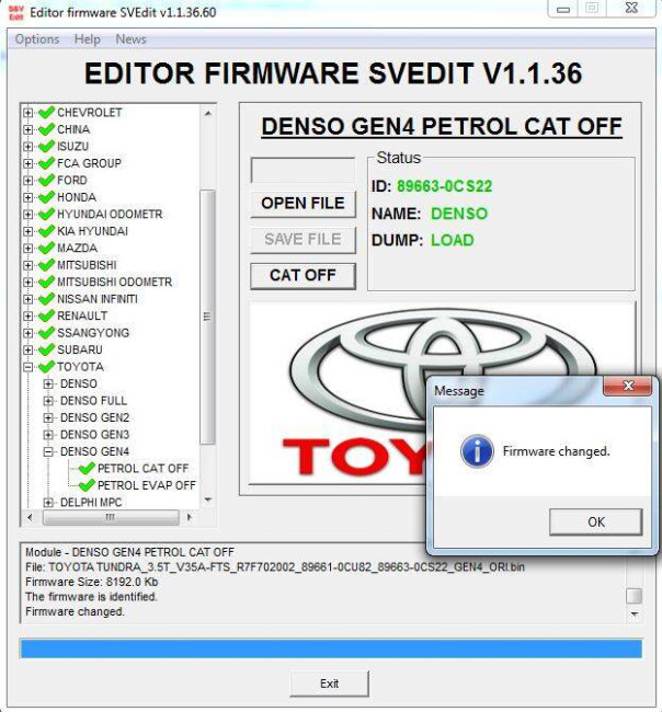 MODULE CAT OFF DENSO GEN4 PETROL TOYOTA LEXUS