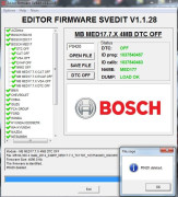 MODULE BOSCH MED17.7.X DTC OFF MERCEDES