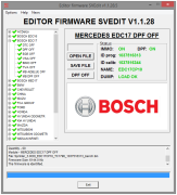MODULE BOSCH EDС17 DPF OFF MERCEDES