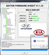 MODULE EGR OFF EDC17 KIA HYUNDAI