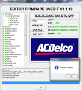 MODULE DTC OFF ACDELCO E37/38/39/67/78/83 MODULE DTC OFF ACDELCO E37/38/39/67/78/83