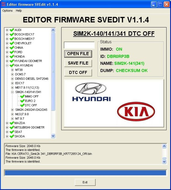 MODULE DTC OFF SIM2K-140/141/341 HYUNDAI KIA MODULE DTC OFF SIM2K-140/141/341 HYUNDAI KIA